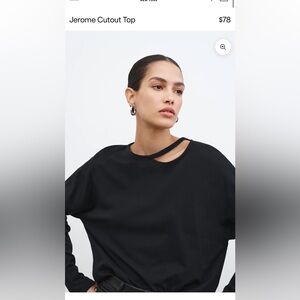 💄Marcella Jerome Cutout Top M